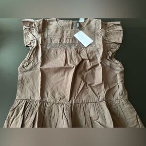 H&M Kids Dress in Earthy Brown